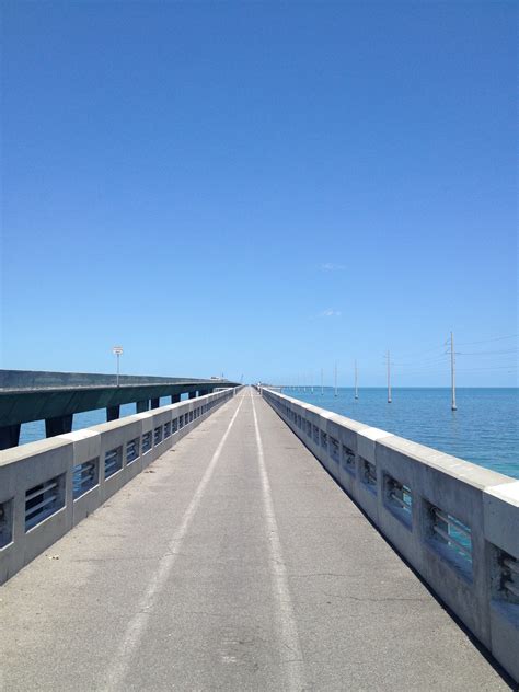 Key Largo 7 Mile Bridge Fl Usa Travel