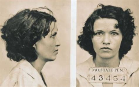 Blanche Arrest Bonnie Parker Mug Shots Bonnie Clyde