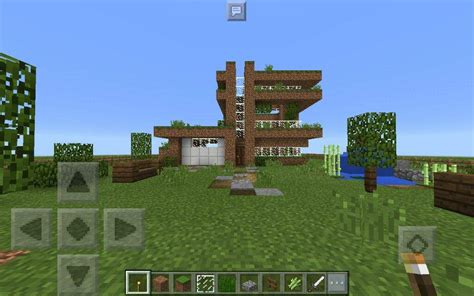 Grassychallenge Modern Dirt House Lol I Tried Minecraft Amino