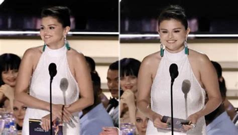 Selena Gomez Had A Wardrobe Malfunction At The 2022 Emmys Read On People News Zee News