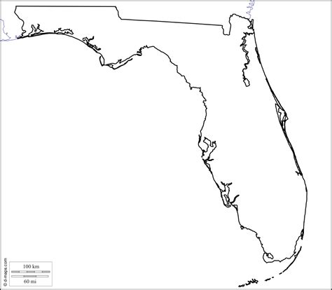 Latest Blank Map Of Florida Free New Photos New Florida Map With