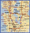 Seattle Metro Map - ToursMaps.com