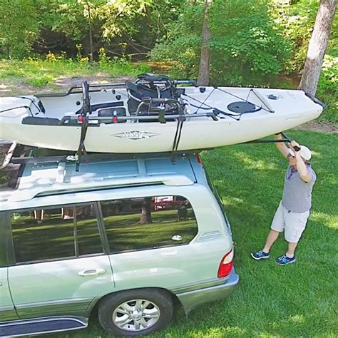 Easy Kayak Roof Rack Loader For Car Ez Rec Rack Loader Now You