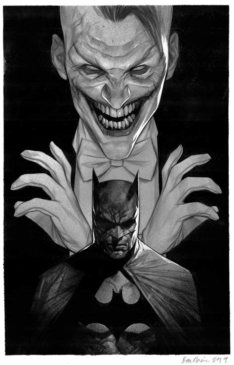 Batman And The Joker By Ben Oliver Rbatman