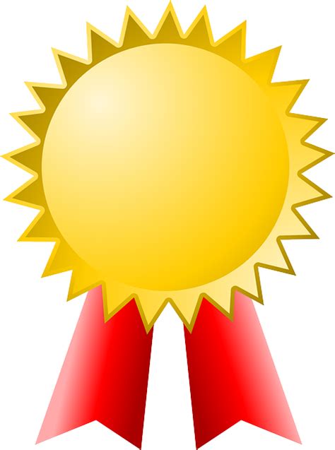 Penghargaan Emas Pemenang Gambar Vektor Gratis Di Pixabay
