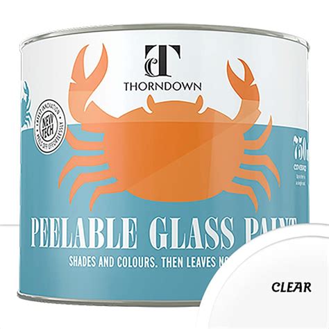 Clear Peelable Glass Paint Thorndown Wood And Glass Paints