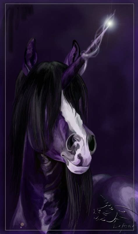 Purple Unicorn By Queenofgoldfishes On Deviantart Unicorn Pictures