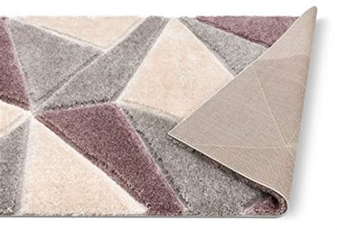 Well Woven Walker Triangle Boxes Thick Soft Plush 3d Textushag Area Rug