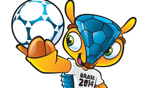armadillo unveiled as mascot for 2014 world cup in brazil