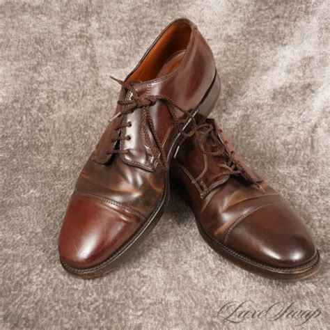 Brooks Brothers Made In Usa Alden Shell Cordovan 06608 Cap Toe Shoes 10