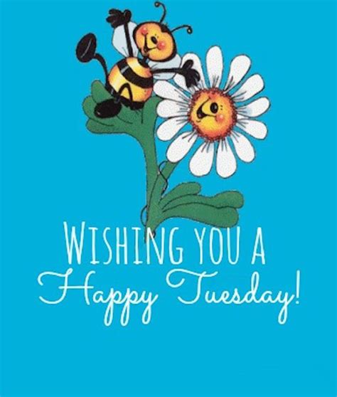 A Card With Two Bees On Top Of A Flower And The Words Wishing You A