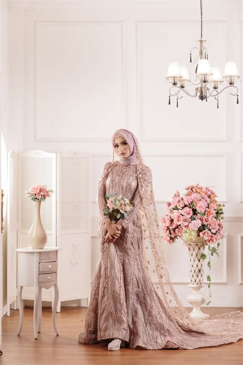 Model Kebaya Baju Pengantin Adat Jawa Hijab Modern 8 Inspirasi Gaun