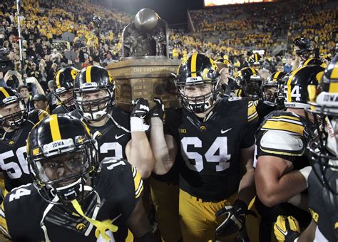 More images for iowa football » Iowa football: The Hawkeye history of the Cy-Hawk trophy