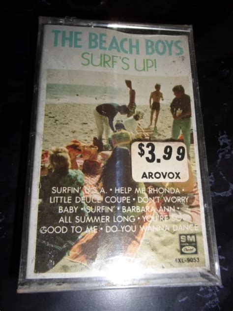 The Beach Boyssurfs Up1984 Capitol Records Cassette Tape Sealed 12