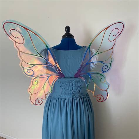 Rainbow Fairy Wings Etsy