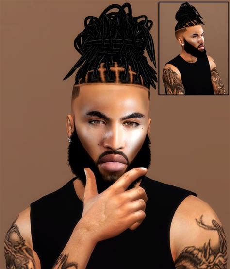 Patreon Sims 4 Afro Hair Sims Hair Sims 4 Hair Male
