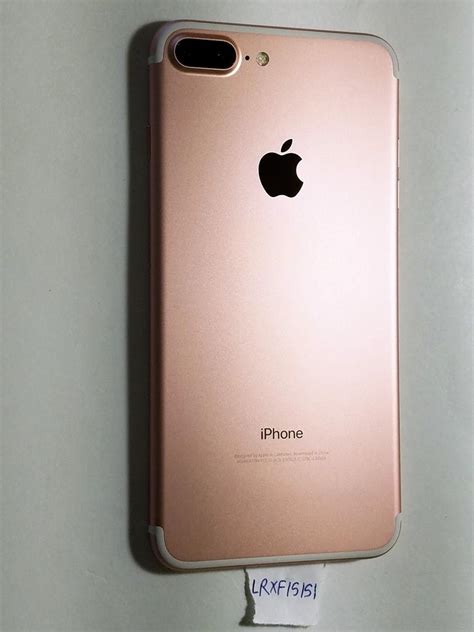 Apple Iphone 7 Plus T Mobile Rose Gold 128gb A1784 Lrxf15151