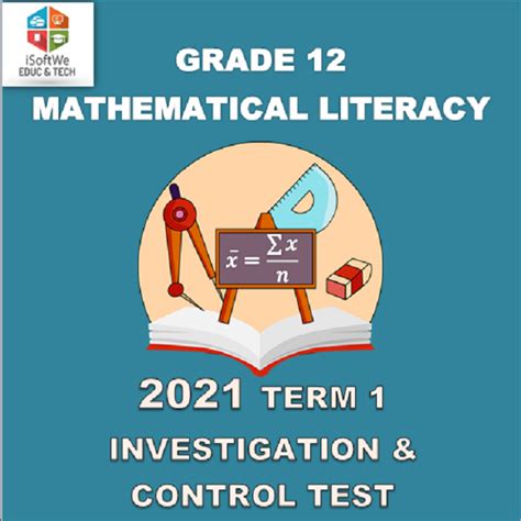 Typical exam questions question 1 1.1 complete: 2021 - TERM 1 - GRADE 12 - MATHEMATICAL LITERACY - INVESTIGATION & CONTROL TEST - Teacha!