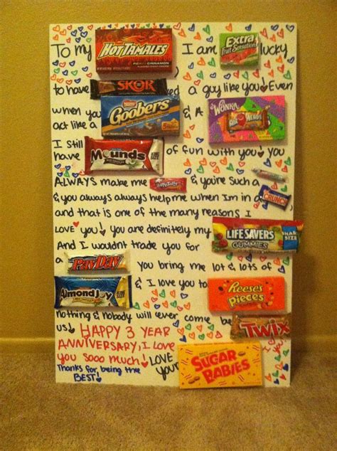 Cute gift ideas for girlfriend anniversary. Pin by Michelle Jones on diy crafts | Pinterest ...