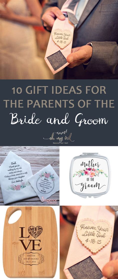 Coming up with the perfect wedding gift isn't always easy. 10 Gift Ideas for The Parents of The Bride and Groom ~ Oh ...