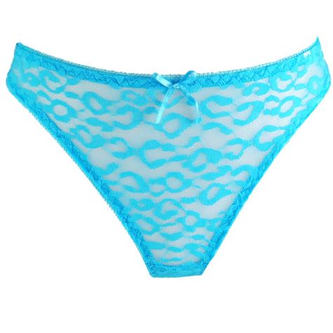 Transparent Laced Thong Lady Panties Sexy Women Underwear Lady G