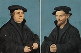 Portrait de Martin Luther et Philip Melanchthon (1497-1560 ...