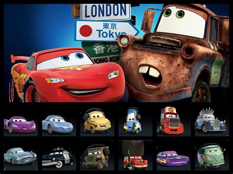 Cars Collage Disney Pixar Cars 2 Fan Art 35976787 Fanpop