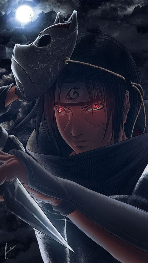 The combination of red and black coupled with the sharingan adds depth to the layer. Aesthetic Itachi Wallpapers - Wallpaper Cave