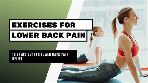 Top 10 Exercises For Lower Back Pain Relief Bright Freak