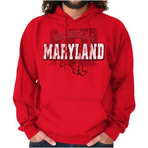 Maryland Student University Football College Hoodies Sweat Shirts