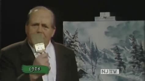 Bill Alexander Passing The Almighty Brush To Bob Ross Youtube