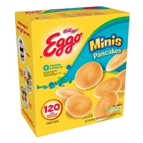 Kelloggs Eggo Minis Frozen Pancakes Original 423 Oz From Sams Club