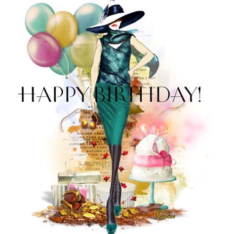 Happy Birthday Fashion Birthday Cards