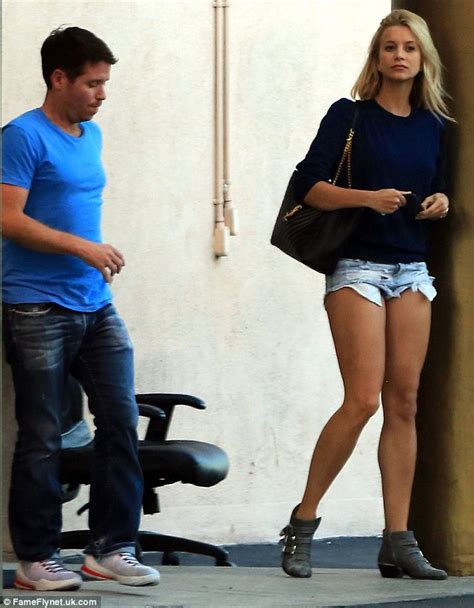 Kevin Connolly Is Upstaged By Girlfriend Sabina Gadecki As She Struts Her Stuff In Tiny Denim