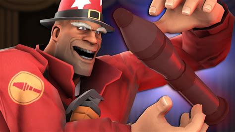 Tf2 Soldiers Magical Homing Rocket Powers Youtube