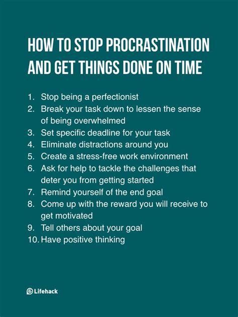 What is procrastination and how does it work? Procrastination VS Productivity: 10 Actions That Make The ...