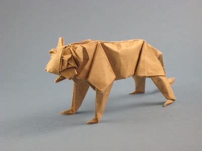 Origami Tiger Noboru 3D Easy Instructions To Origami