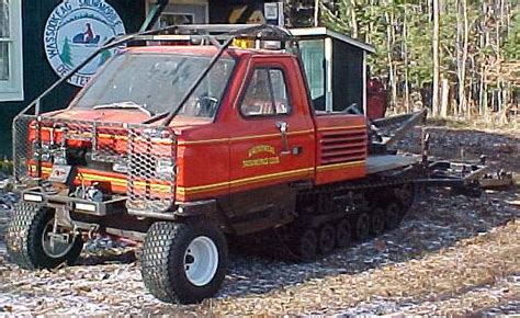 Snowmobile Trail Groomer Asv Trac Truck Model 2800