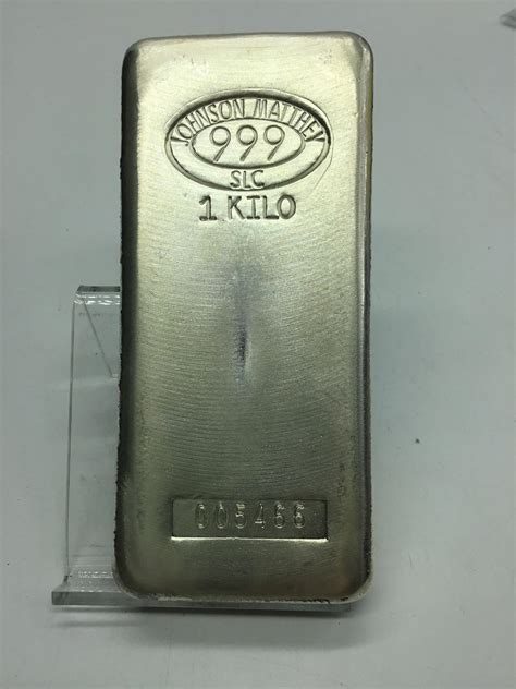 Lot 1 Kg 999 Silver Bar