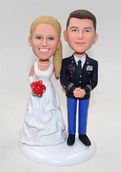 Custom Military Wedding Cake Topper C3446 13500 Custom