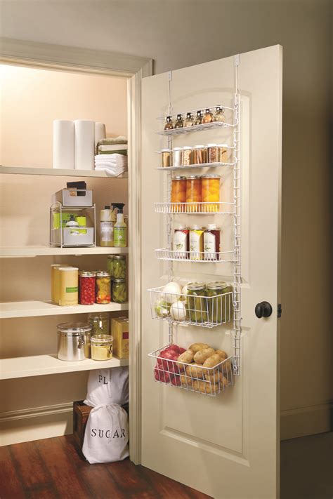 Over The Door Pantry Racks Easily Mount Over A Door Or On A Wall Provides Maximum Storage Even