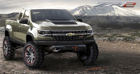 Colorado Zr2 Concept Is Chevrolets Vision For Future Pick Up Trucks