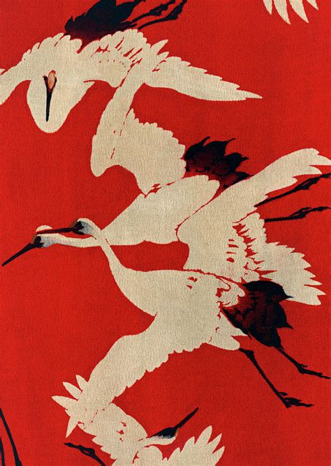Japanese Crane Art Painting Painting By Artmarketjapan Pixels