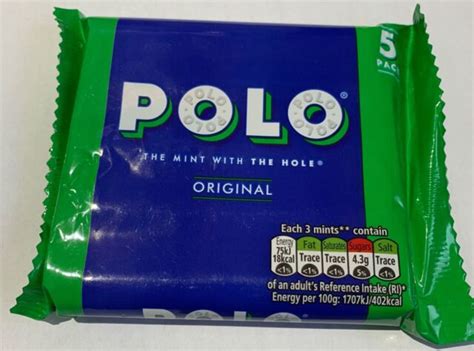 Polo Mints Original 5 X 25g Pack Of 2 Ebay