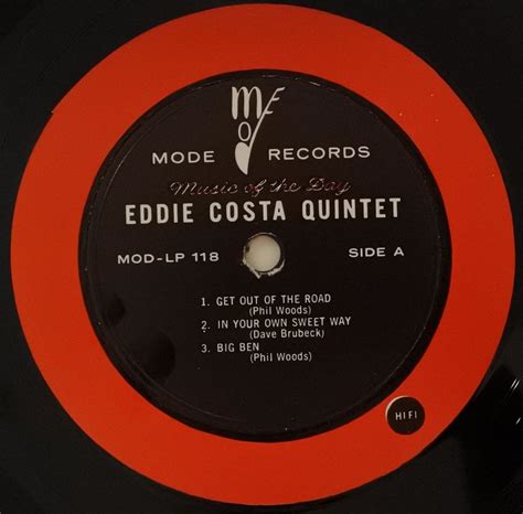 Eddie Costa Quintet ‎ Eddie Costa Quintet M