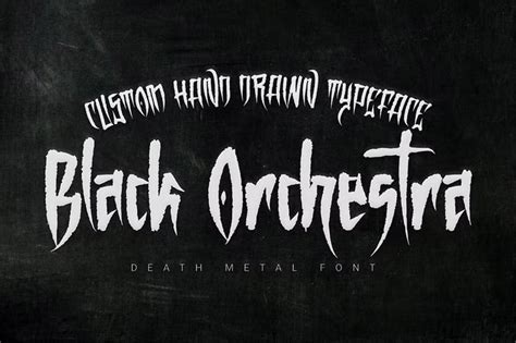 35 Heavy Metal Fonts For Headbanging Designs