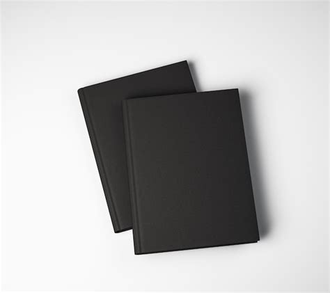Premium Photo Clear Black Book