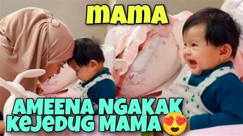 Live Siang Ameena Badukan Sama Mama Youtube