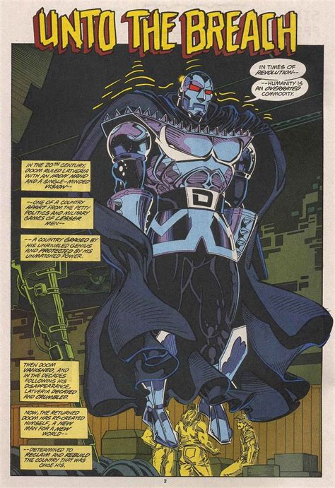 Doom 2099 Vol 1 3 Art By Pat Broderick John Beatty And Christie