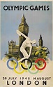 London 1948 Olympic Games Poster | Olympic games, London poster, London ...
